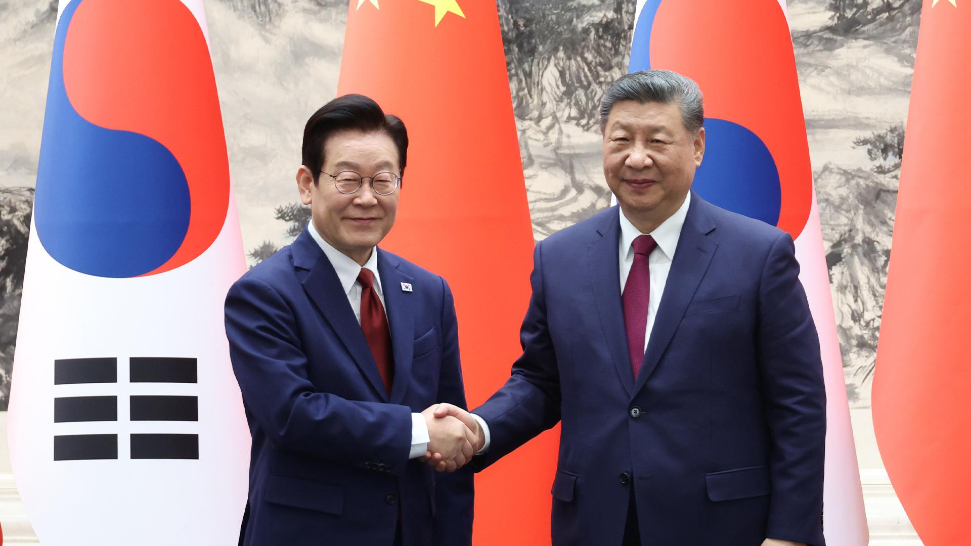 한중 정상 두번째 대좌…