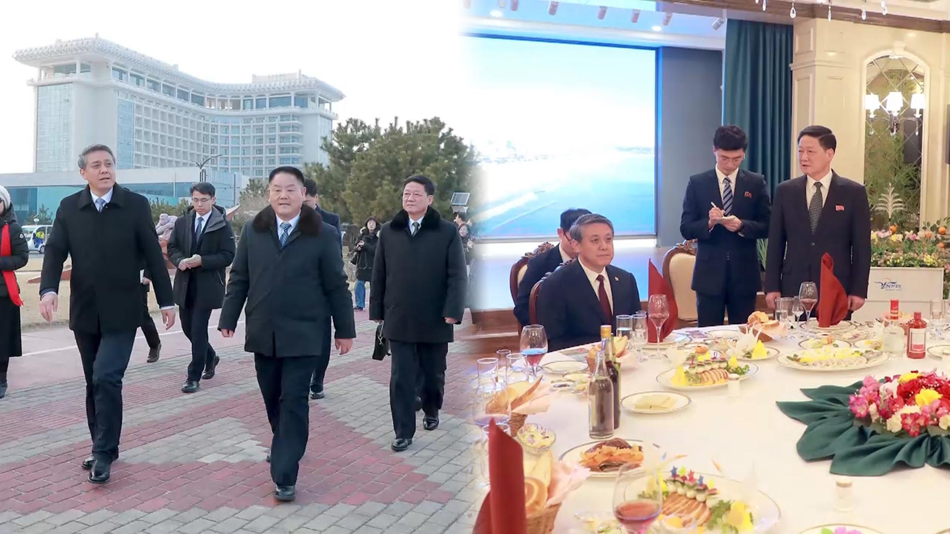 북한, 원산 관광지에 중국대사 초대…관광객 유치 노리나