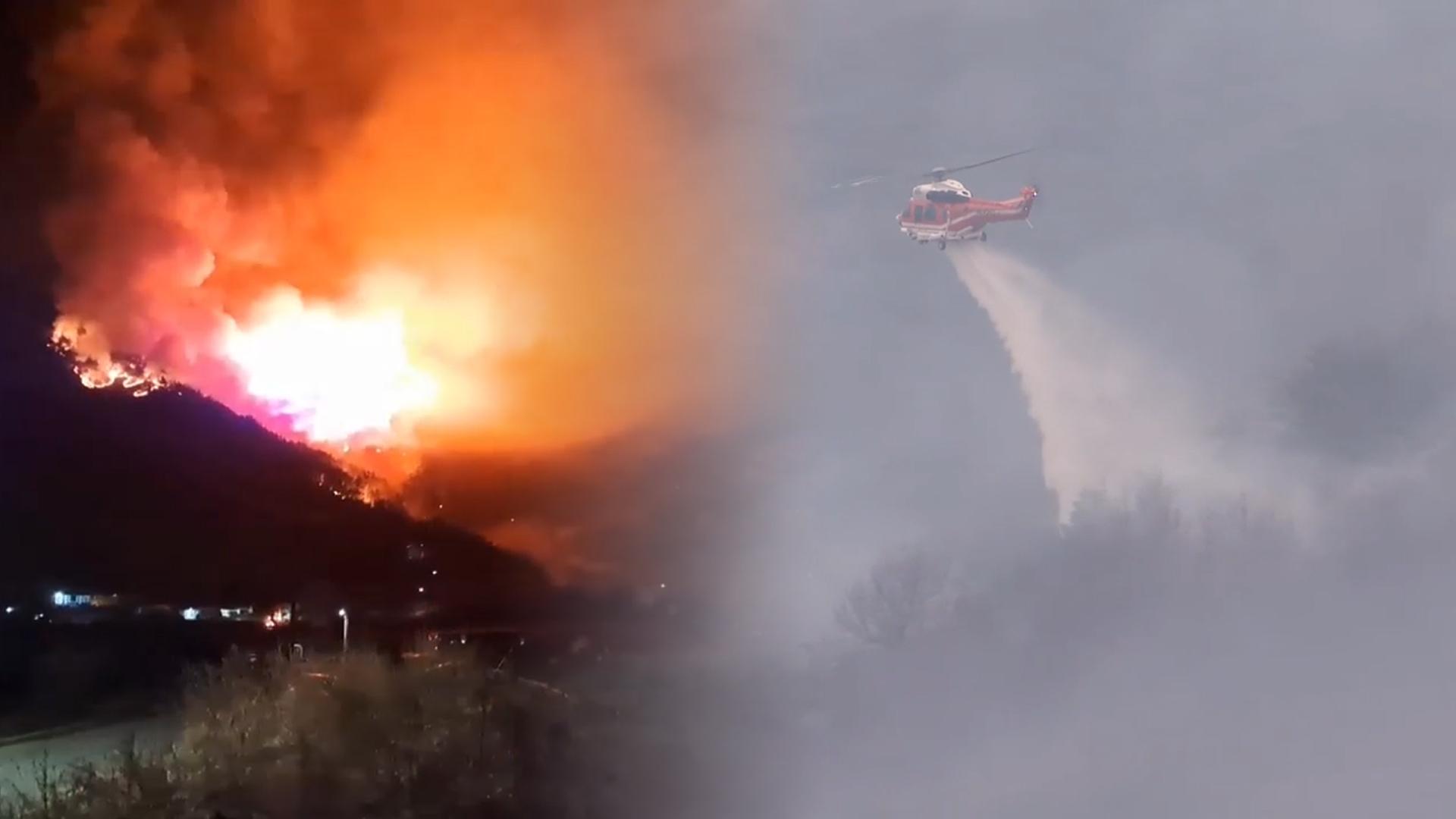 밀양 산불 20시간 만 주불 진화…건조·강풍 피해 키워
