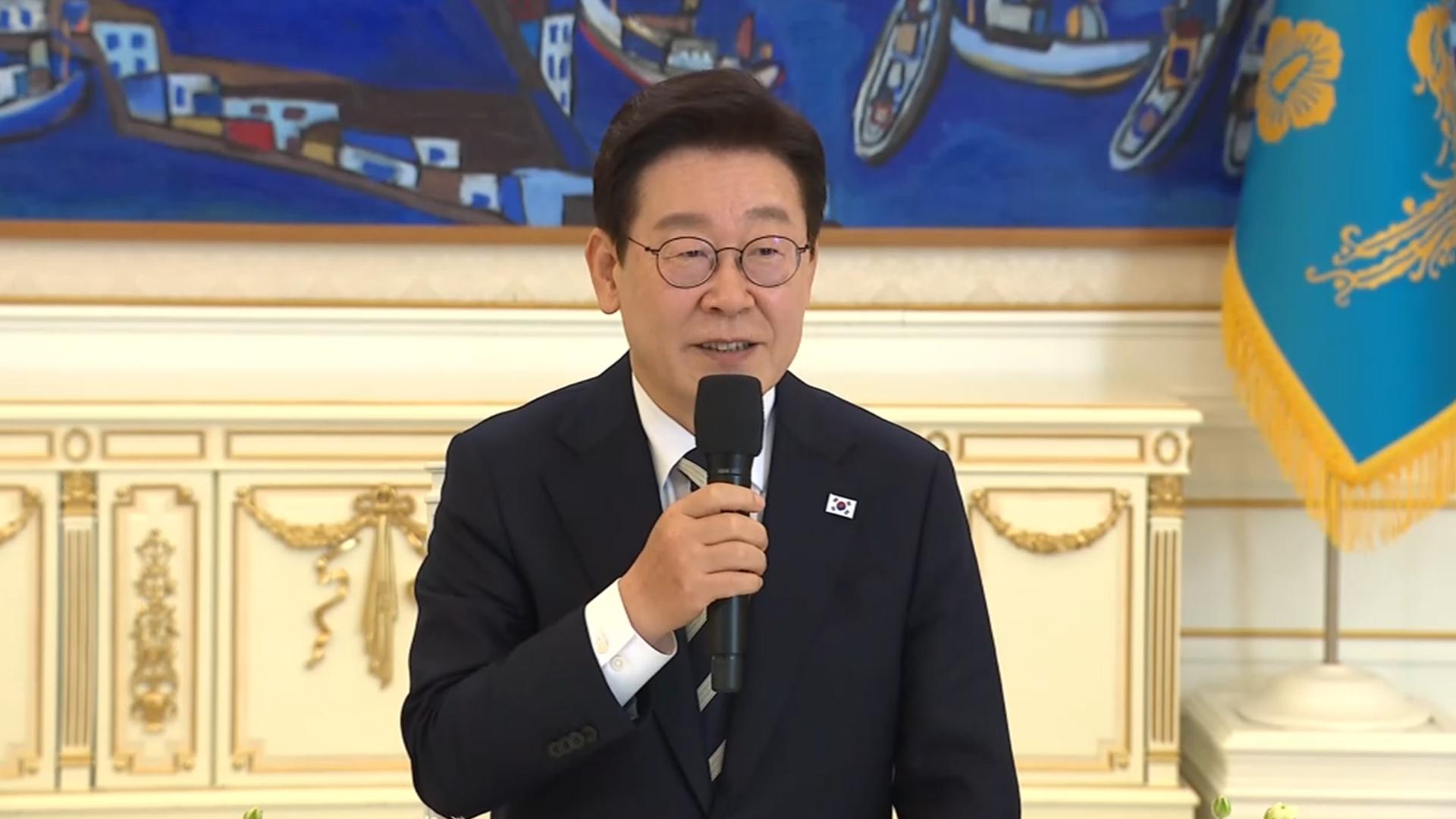 이 대통령 "뒷전 된 일 없어"…당청 갈등 우려 차단