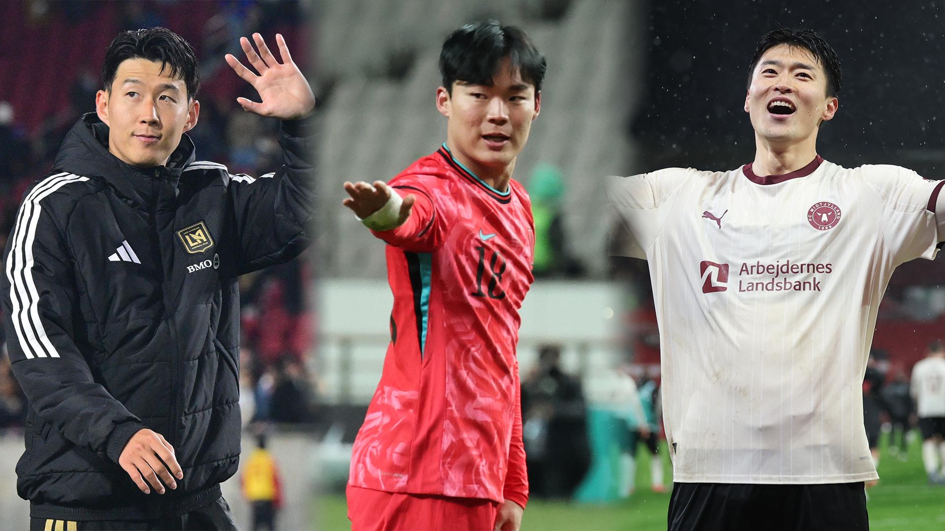 '손흥민·오현규·조규성까지' 태극전사, 영국 총집결