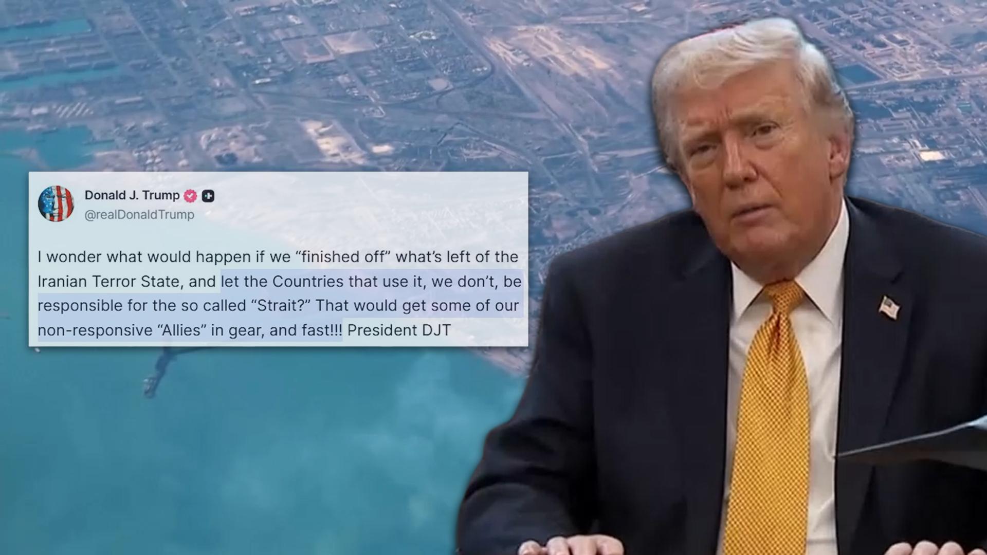 트럼프 호르무즈 뒤끝…이란, 가스전 피폭에 보복