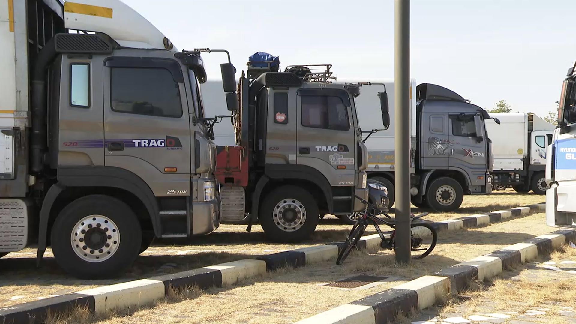 "운전할수록 손해"…기름값에 화물차 기사 고통