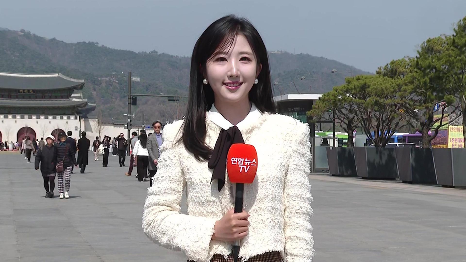 [날씨] 한낮 포근한 봄…메마른 대기, 공기질 답답