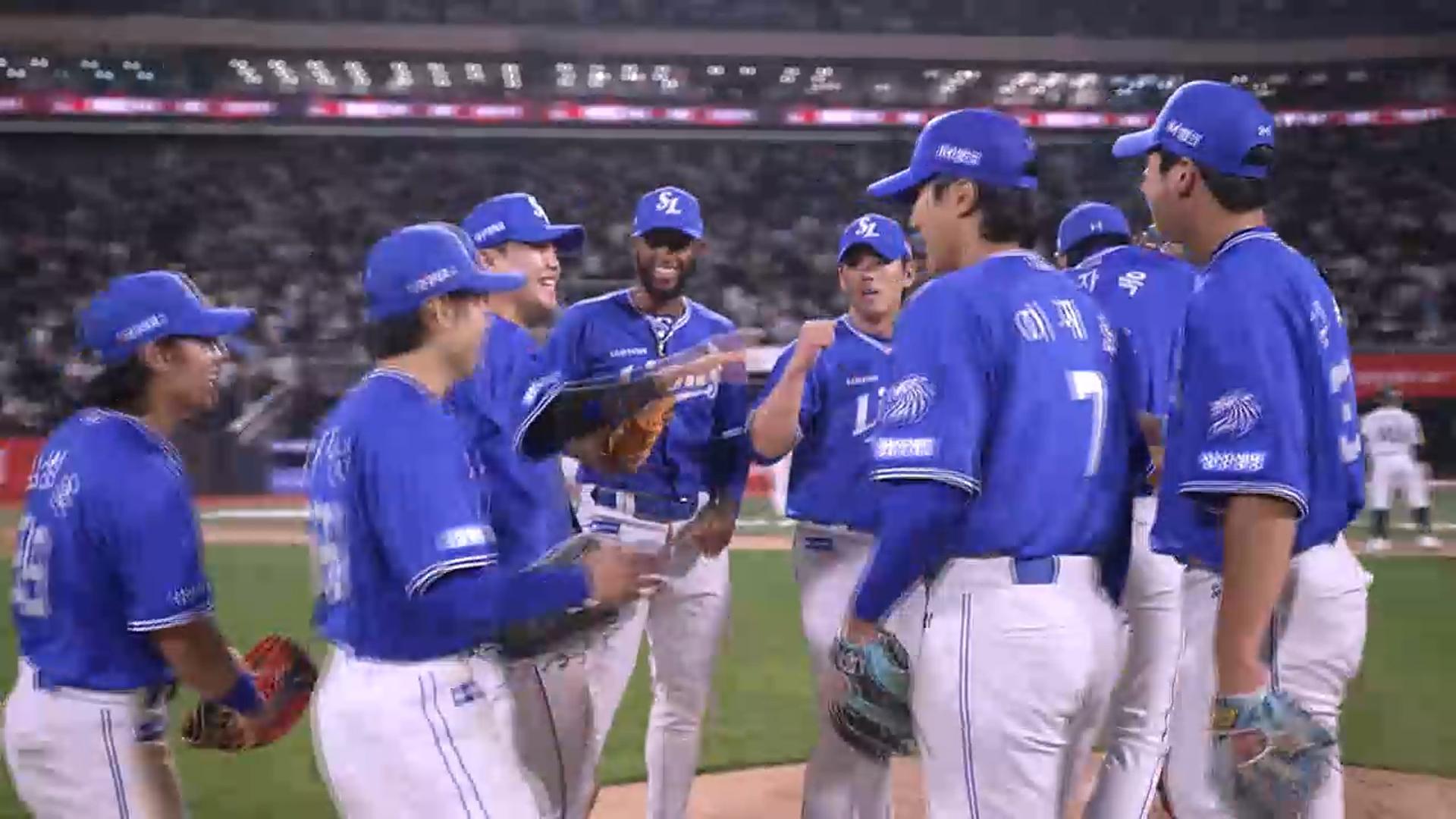 삼성, kt 꺾고 3연승…롯데 홈 개막전 대패