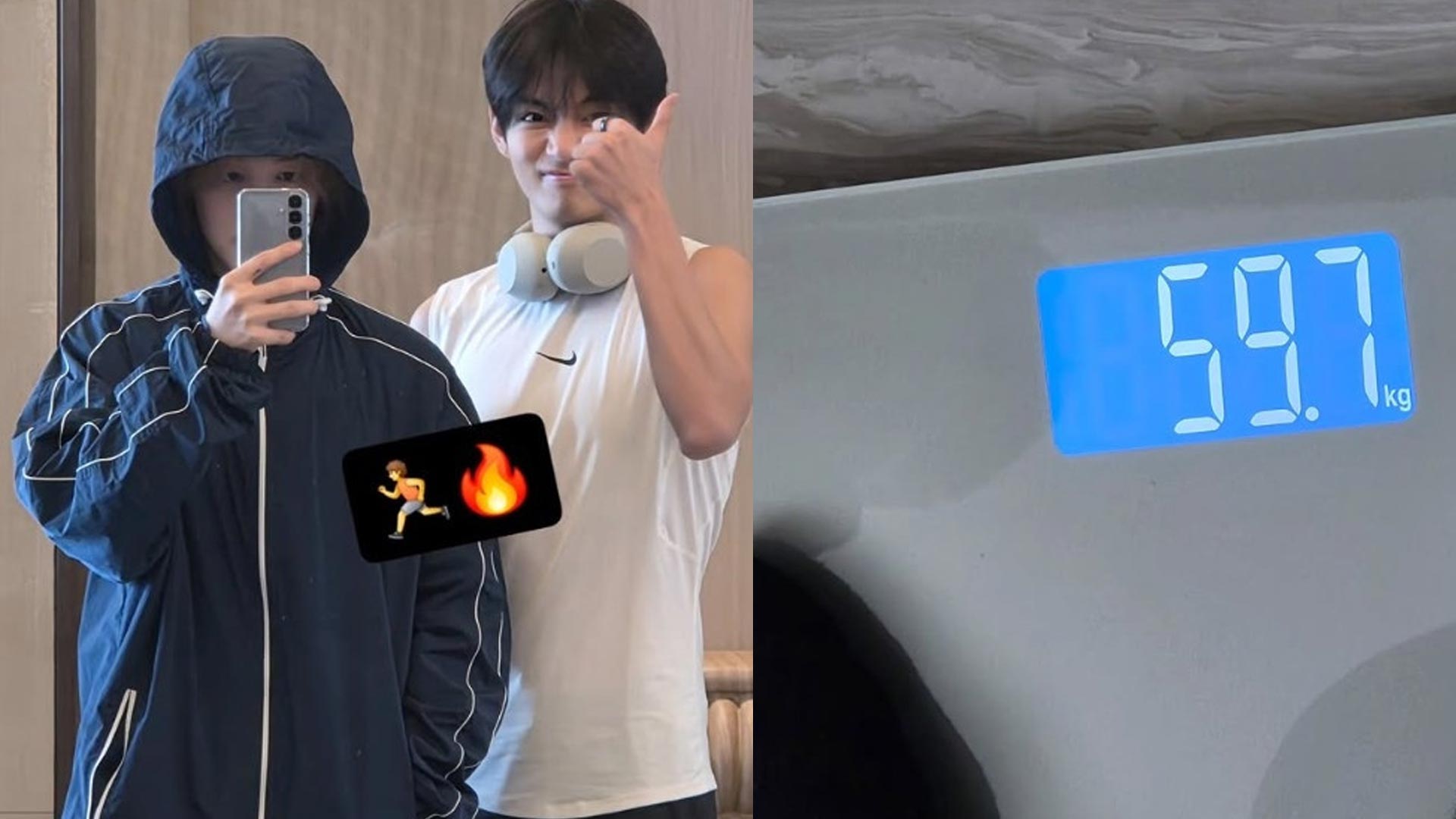 '관리 끝판왕' BTS 지민…남자 몸무게가 59.7kg