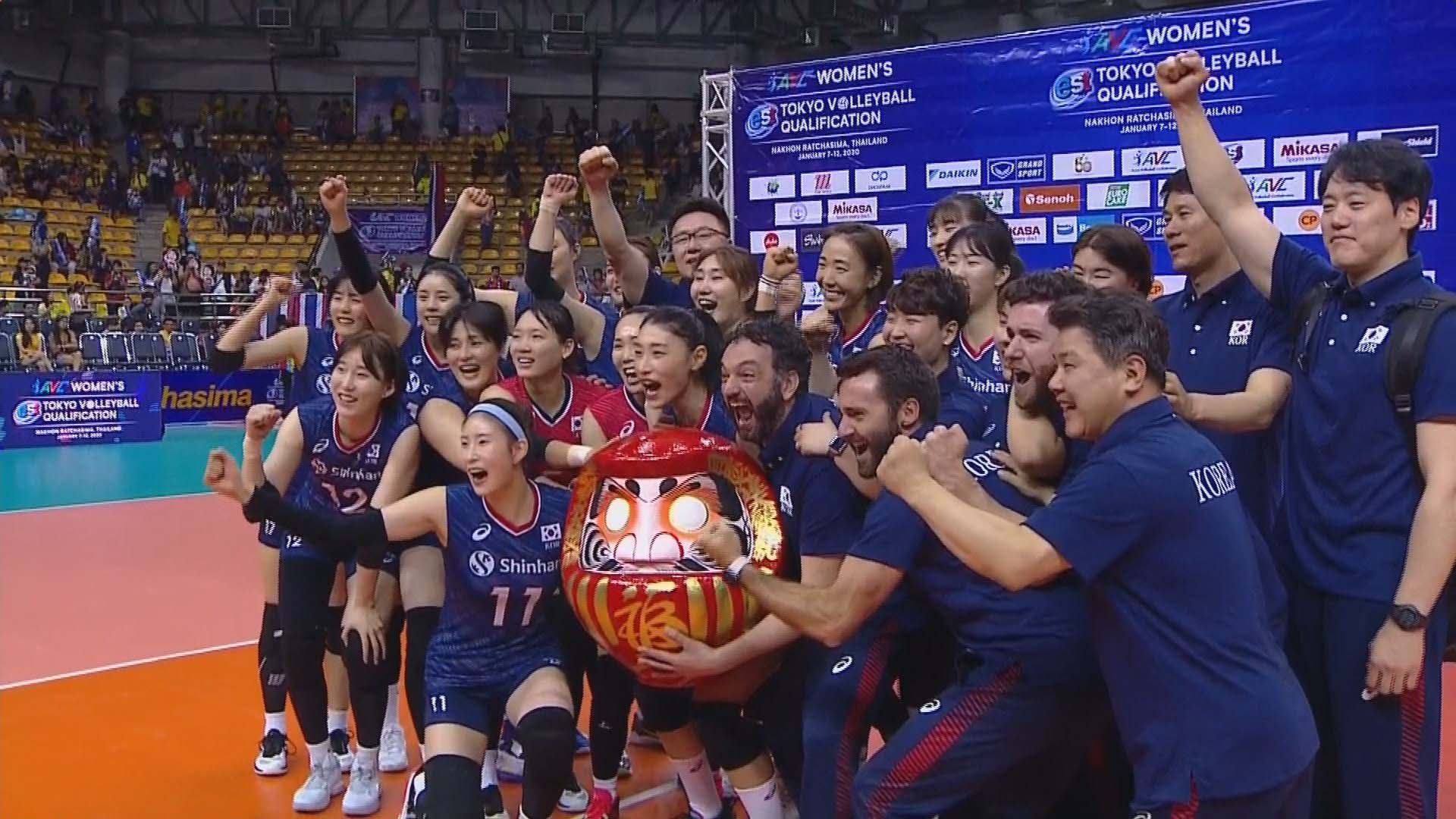 여자배구, 일본·브라질 등과 도쿄올림픽 8강 경쟁