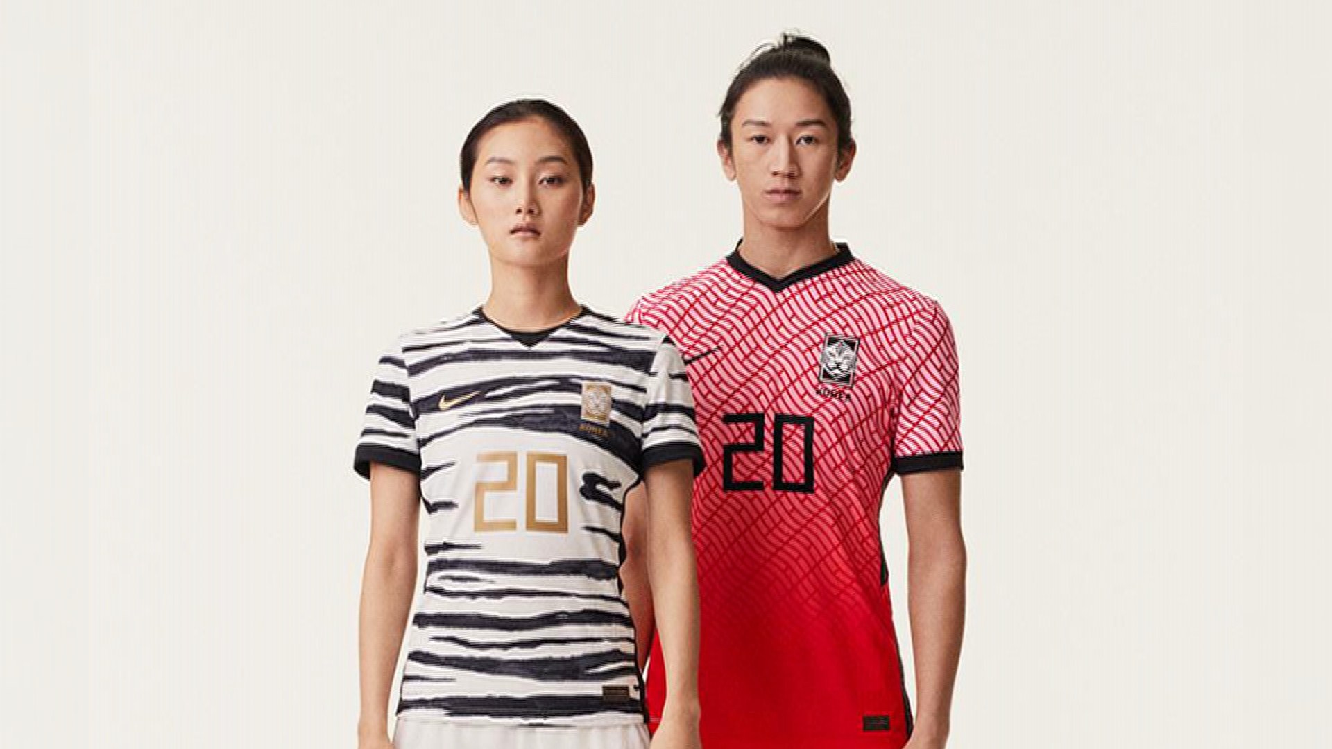 축구대표팀 새 유니폼 공개…홈은 한류·원정은 백호 표현