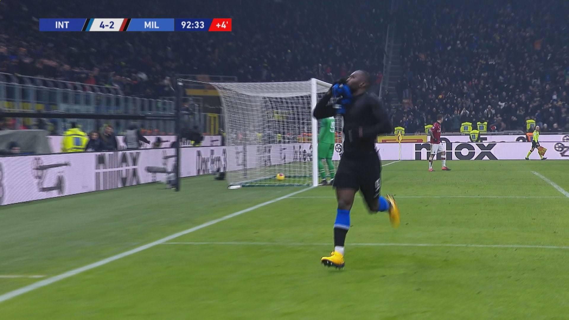 [해외스포츠] '후반에만 4골' 인터밀란…밀라노더비 역전승