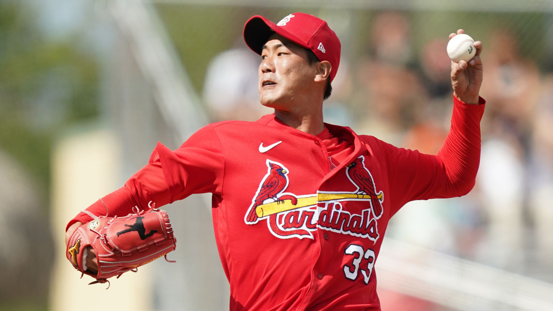 [미 프로야구] '1이닝 2k 무실점' 김광현, 시범경기 데뷔서 합격점