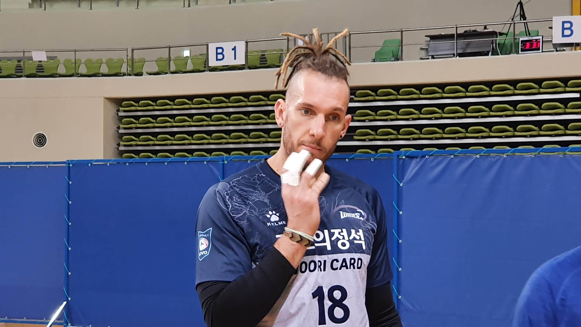 [프로배구] 외인 이탈 속 꿋꿋한 펠리페 "우승하러 온거다"