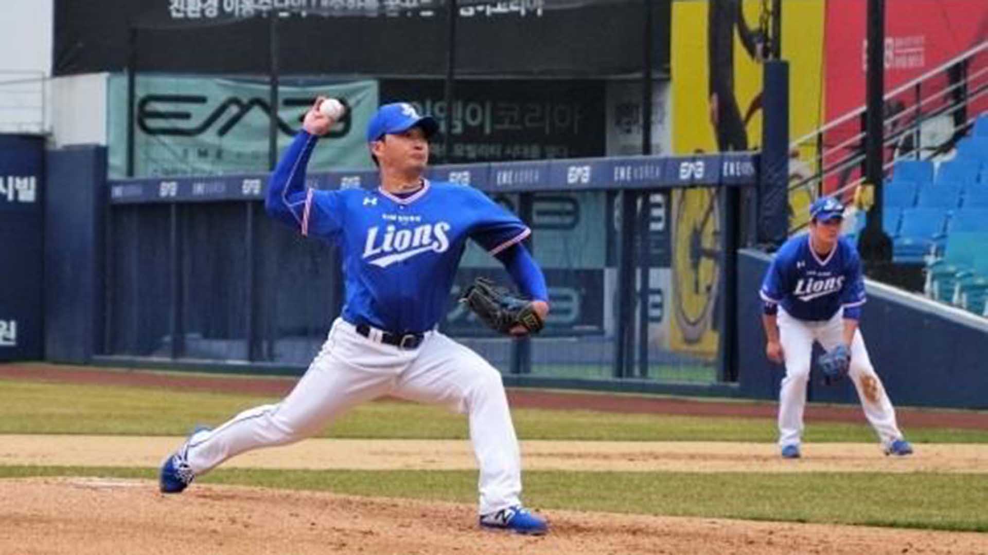 [프로야구] 오승환, 온라인카지노 가입코드파크 첫 등판…1이닝 무실점