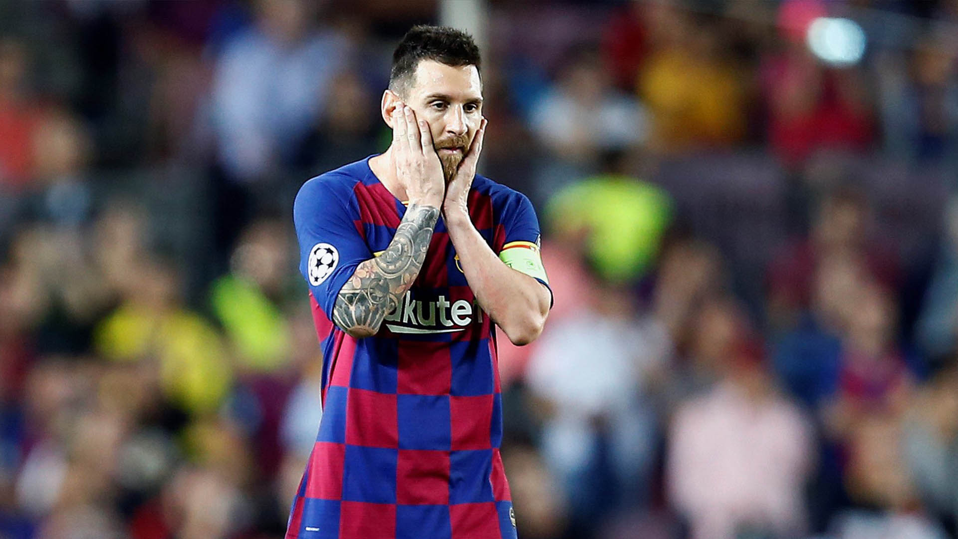 메시, 온라인카지노 유니88사 팀 훈련 불참…코로나 검사 거부