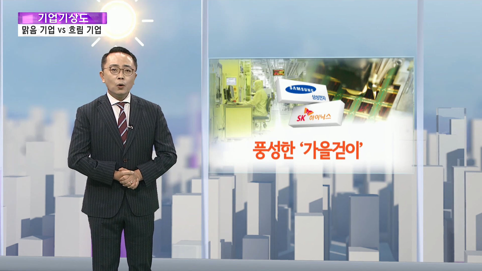 [기업기상도] 추석이 풍성한 기업 vs 추석 뒤가 걱정인 기업