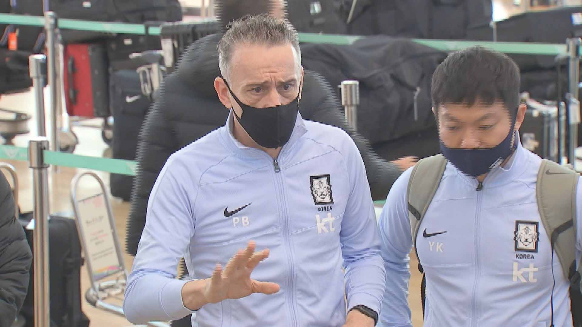 벤투호, 오스트리아로 출국…15, 17일 평가전