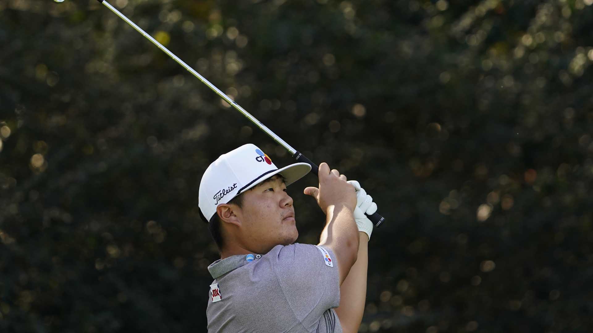 임성재, 마스터스 첫 출전에 우승 경쟁…2R 선두와 한 타 차 5위