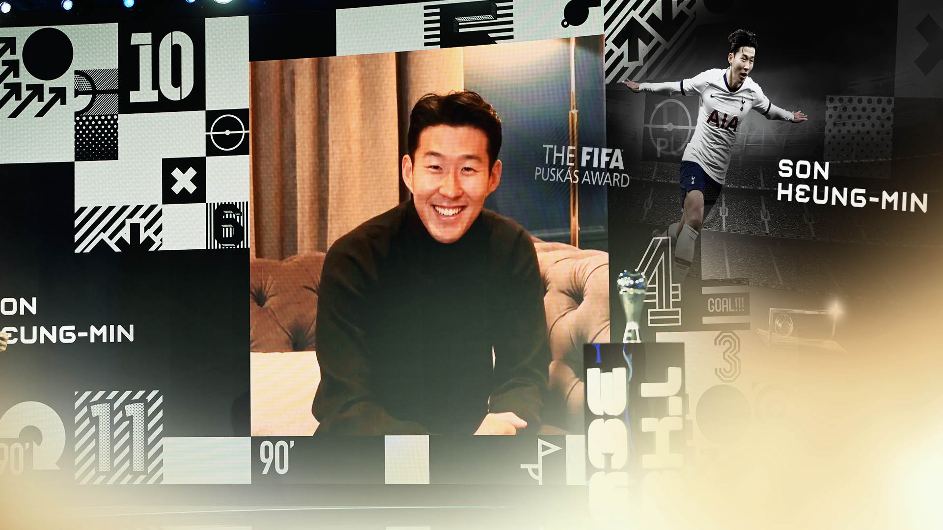 손흥민 '2020년 아시아 최고의 선수'