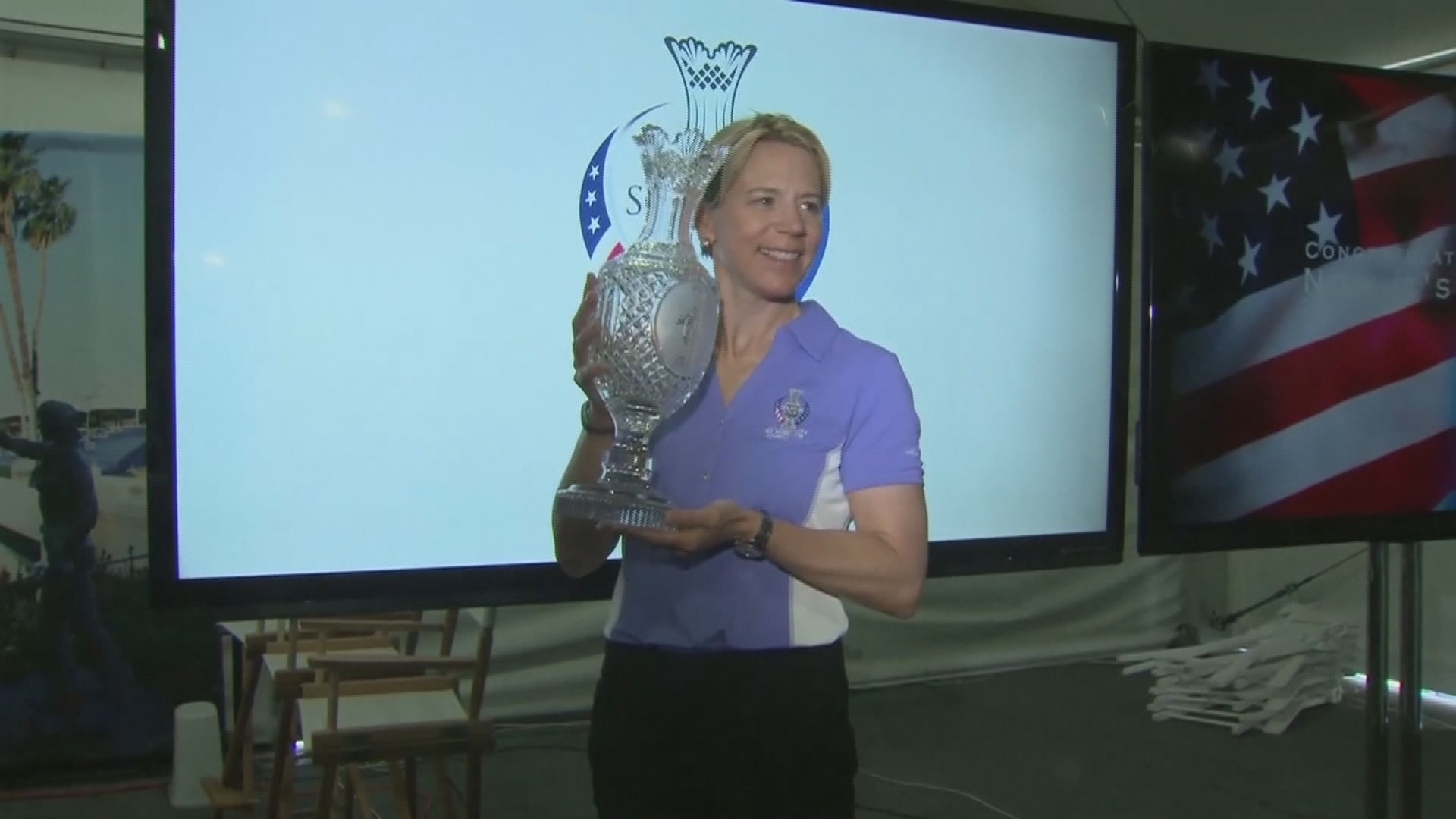 쉰한살 소렌스탐, LPGA 온라인카지노 처벌 출전