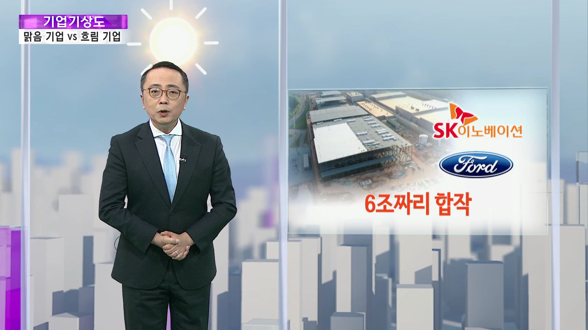 [기업기상도] 쑥쑥 뻗어 맑은 기업 vs 길 가다 뇌우 맞은 기업