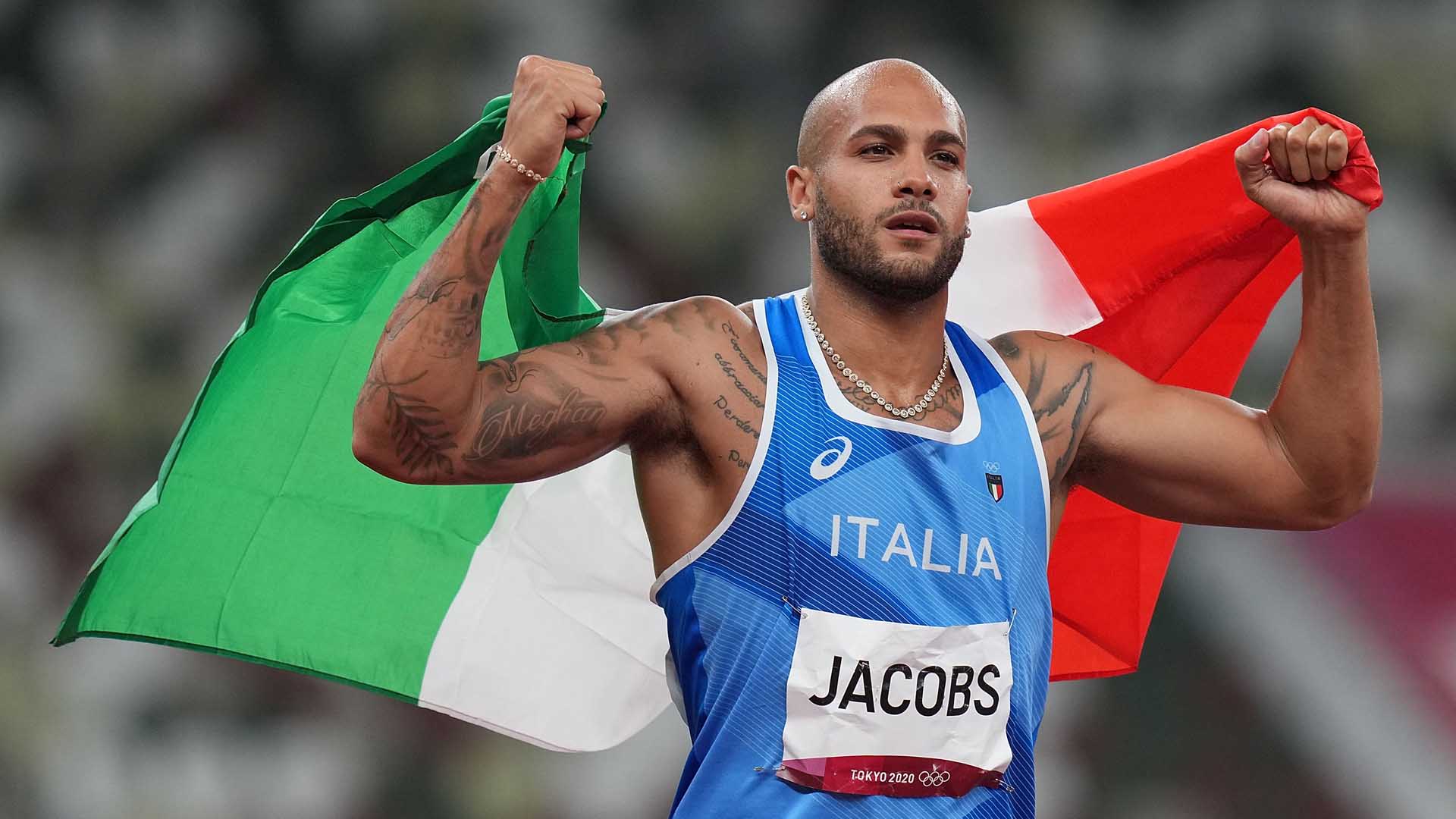 이탈리아 제이콥스, 볼트 없는 남자 육상 100m 우승