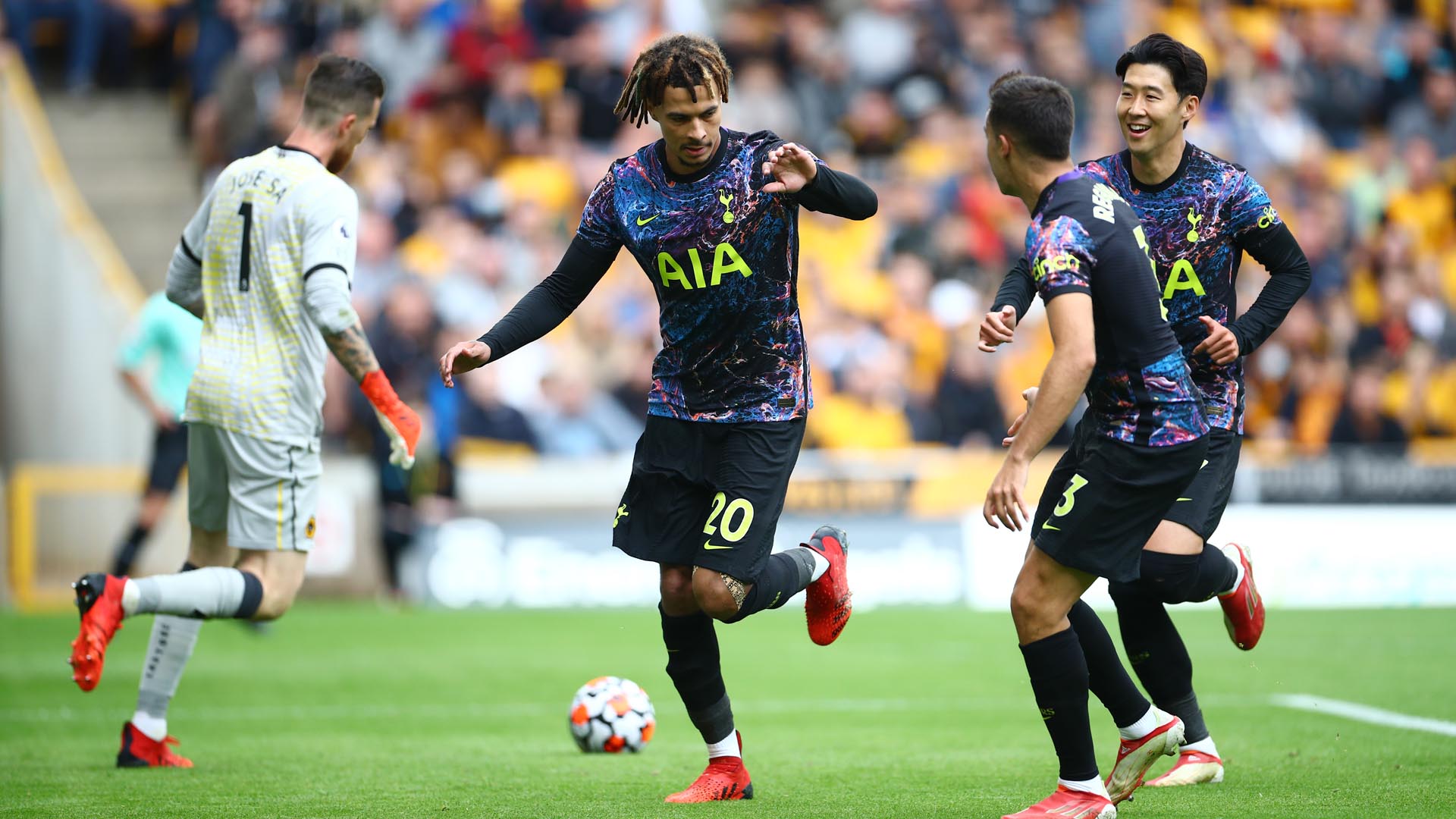 '알리 결승골' 토트넘, 울버햄프턴 꺾고 2연승…손흥민 72분 활약