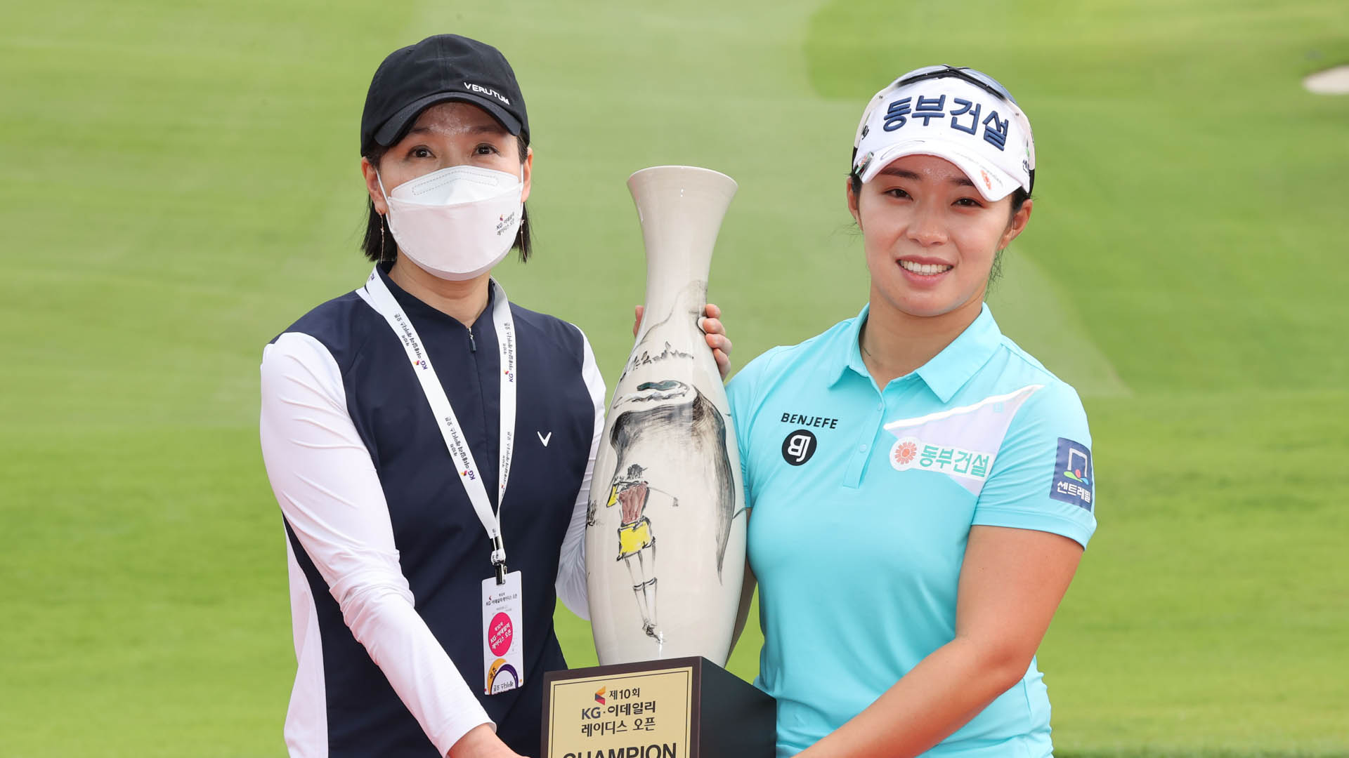 '5년차' 김수지, KLPGA 115번째 대회서 생애 첫 우승