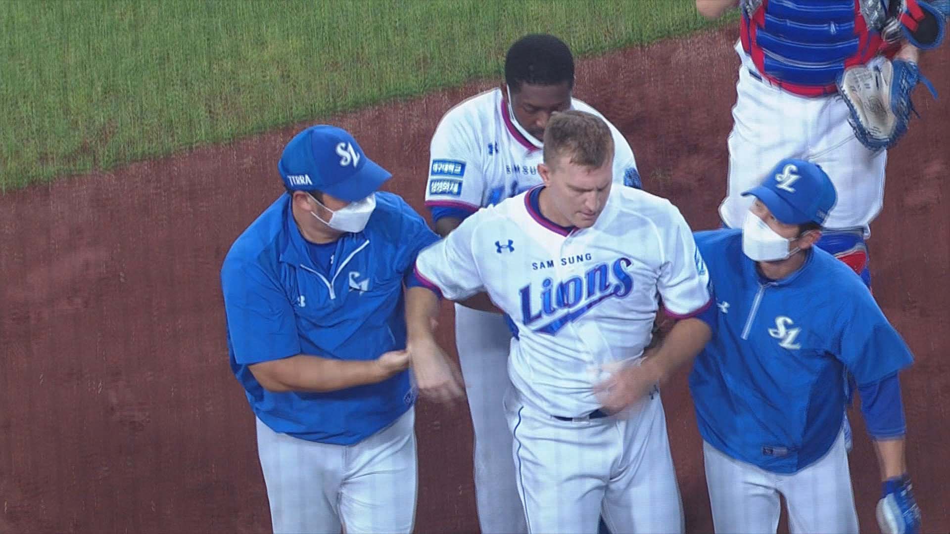 [온라인카지노 롤링야구] 심판에게 로진백 던진 삼성 몽고메리 20경기 정지