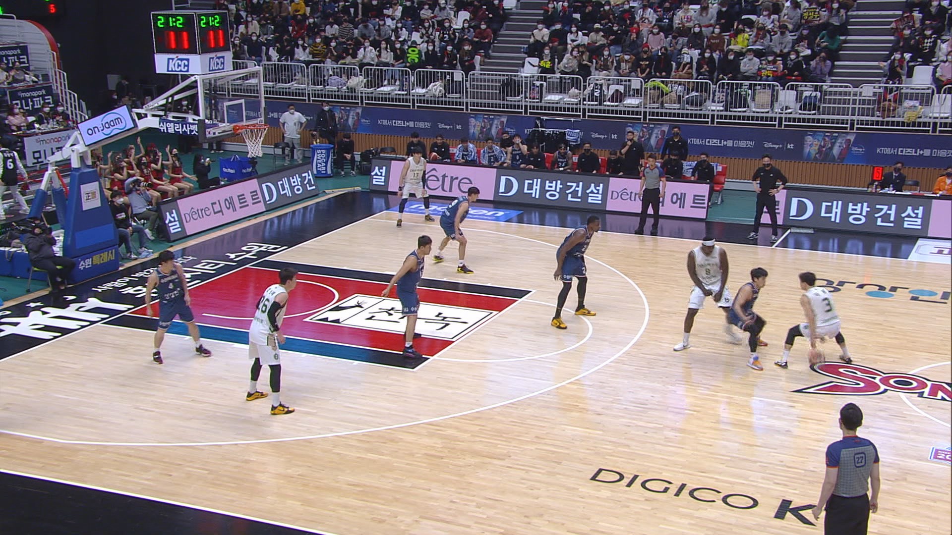 '허웅 23점' DB, 허훈의 kt 누르고 2연승