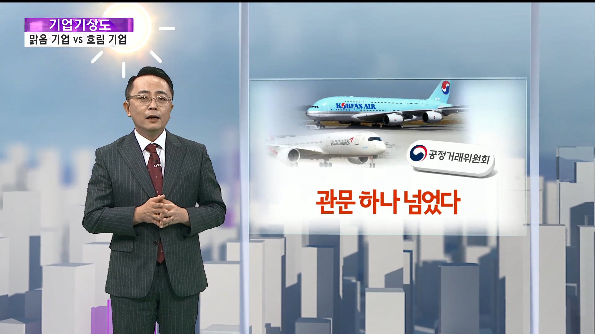 [기업기상도] 구름속 햇빛 비친 기업 vs 늦추위에 시달린 기업