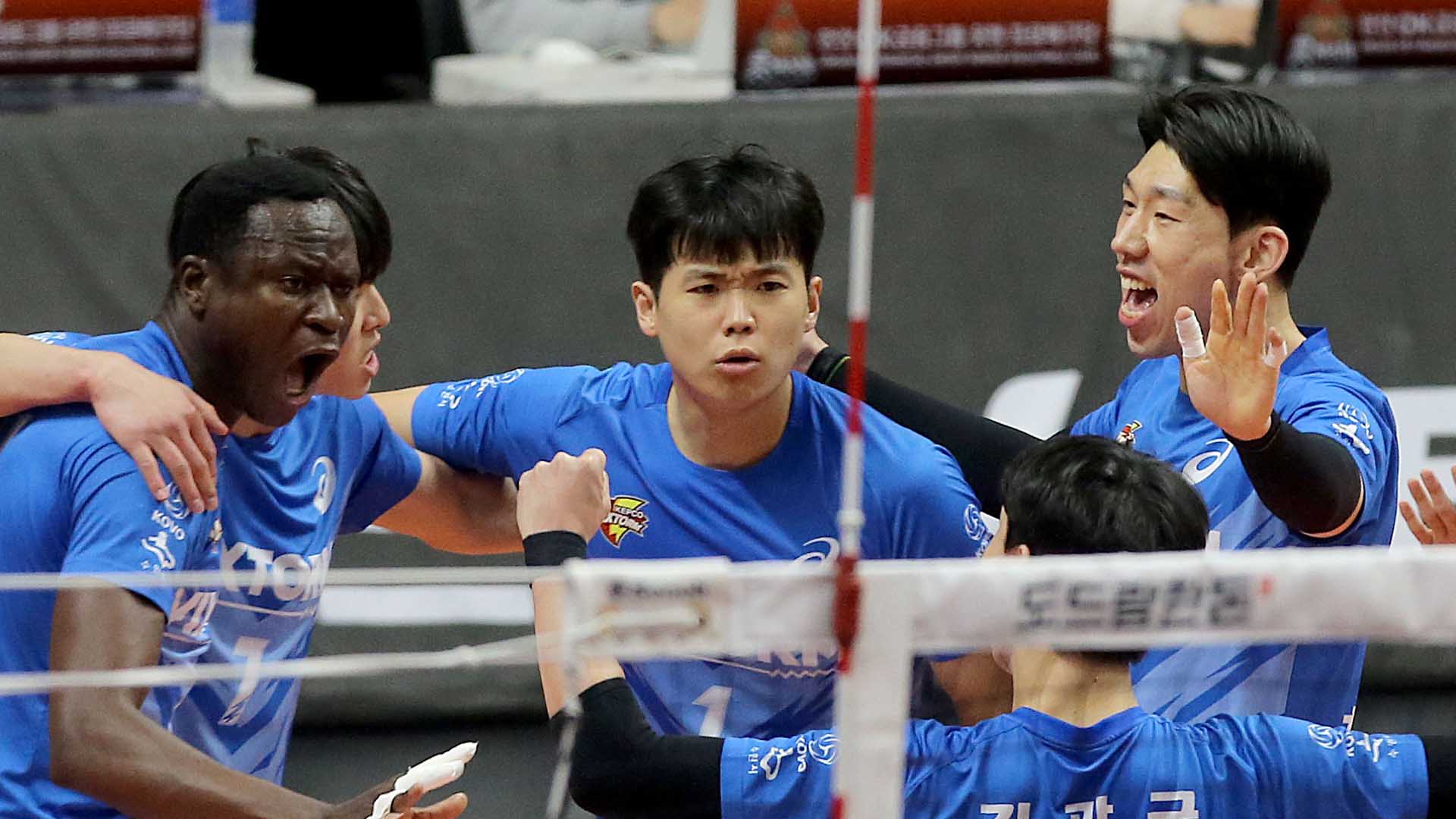 '다우디 21점' 한국전력, 온라인카지노 순위금융그룹 제압