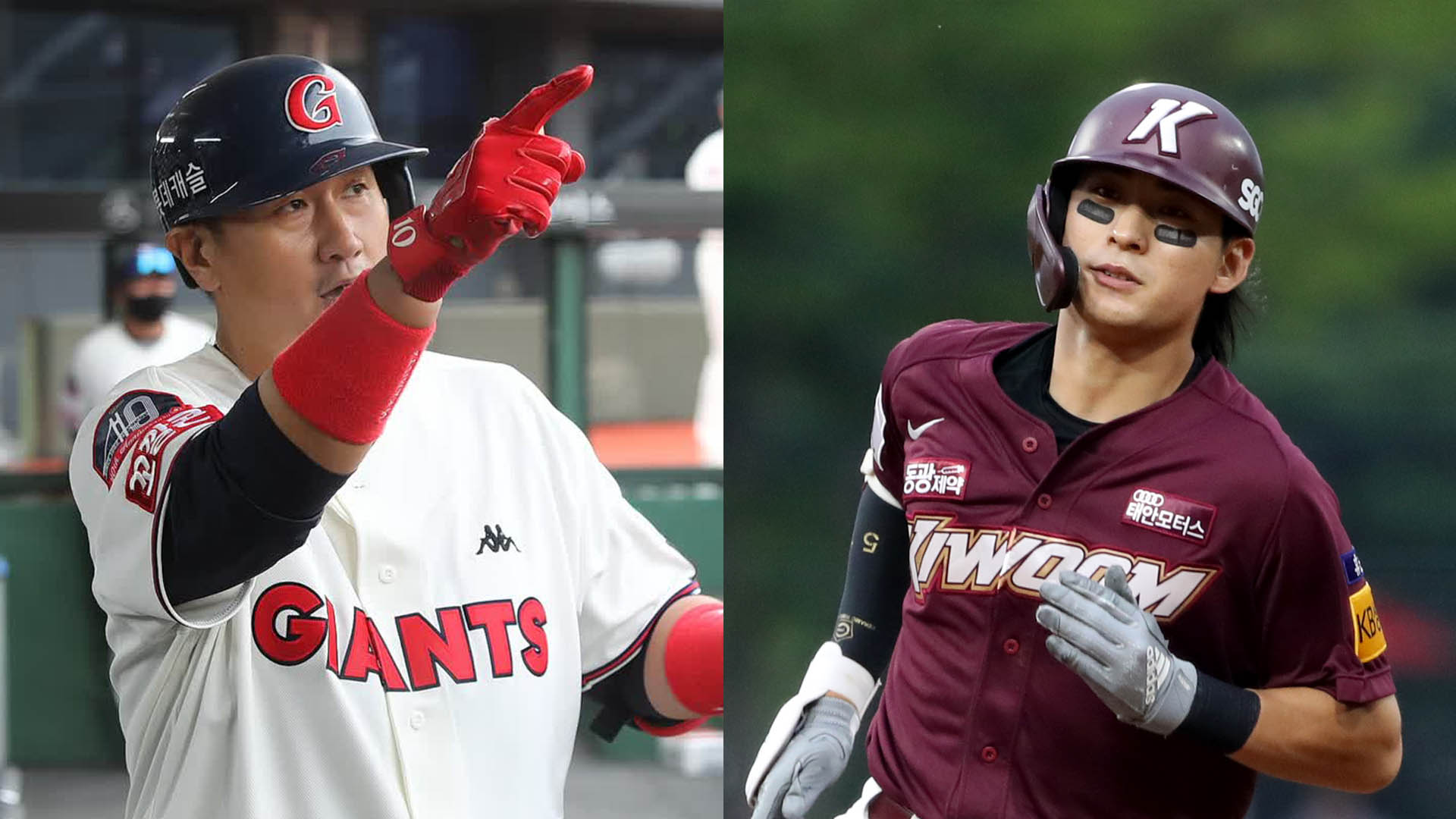 동시 폭발한 이대호·이정후, 나란히 연타석 홈런