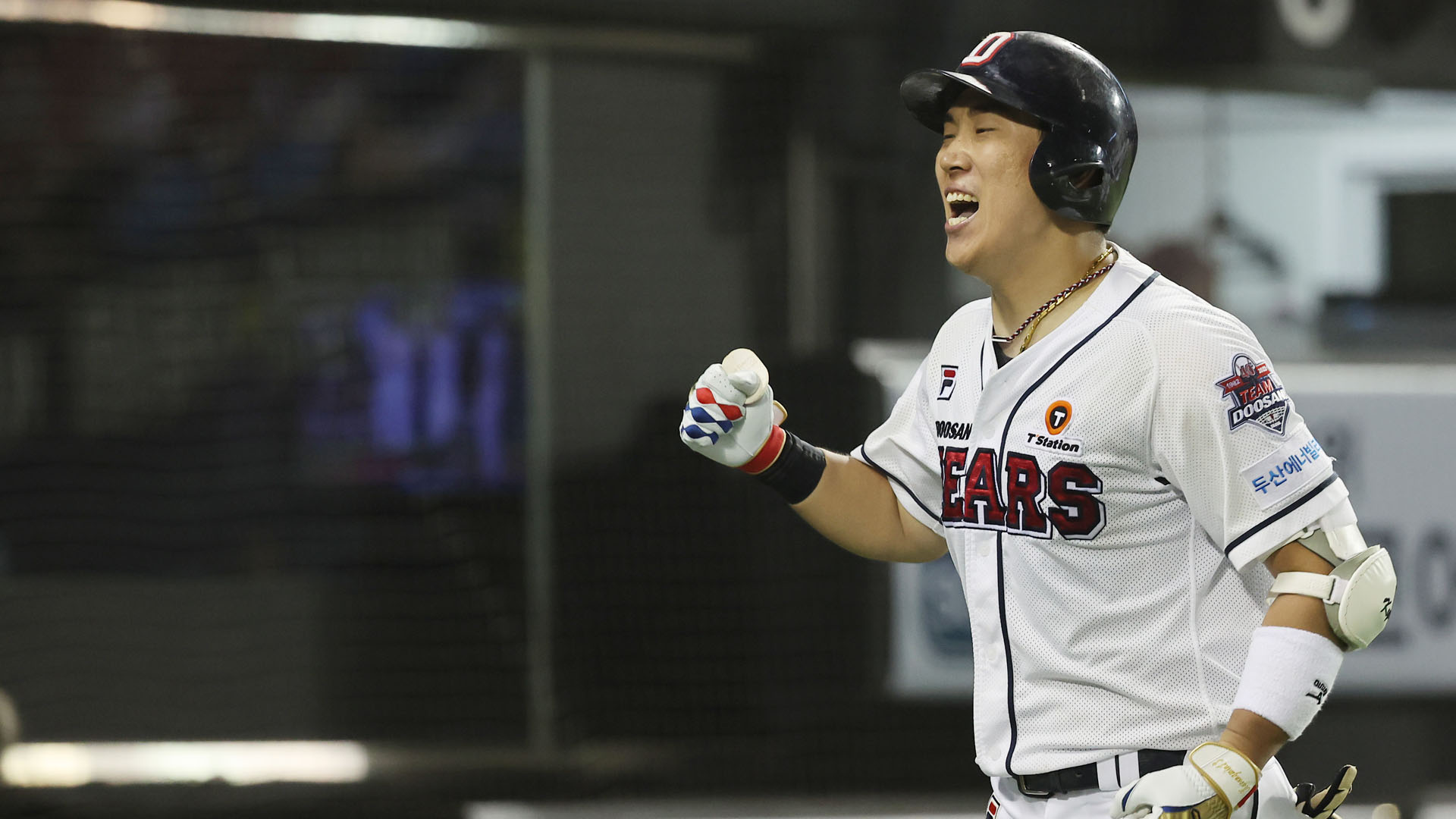 허경민, 역전 그랜드슬램…온라인카지노 라이센스 벳위즈 5연패 탈출