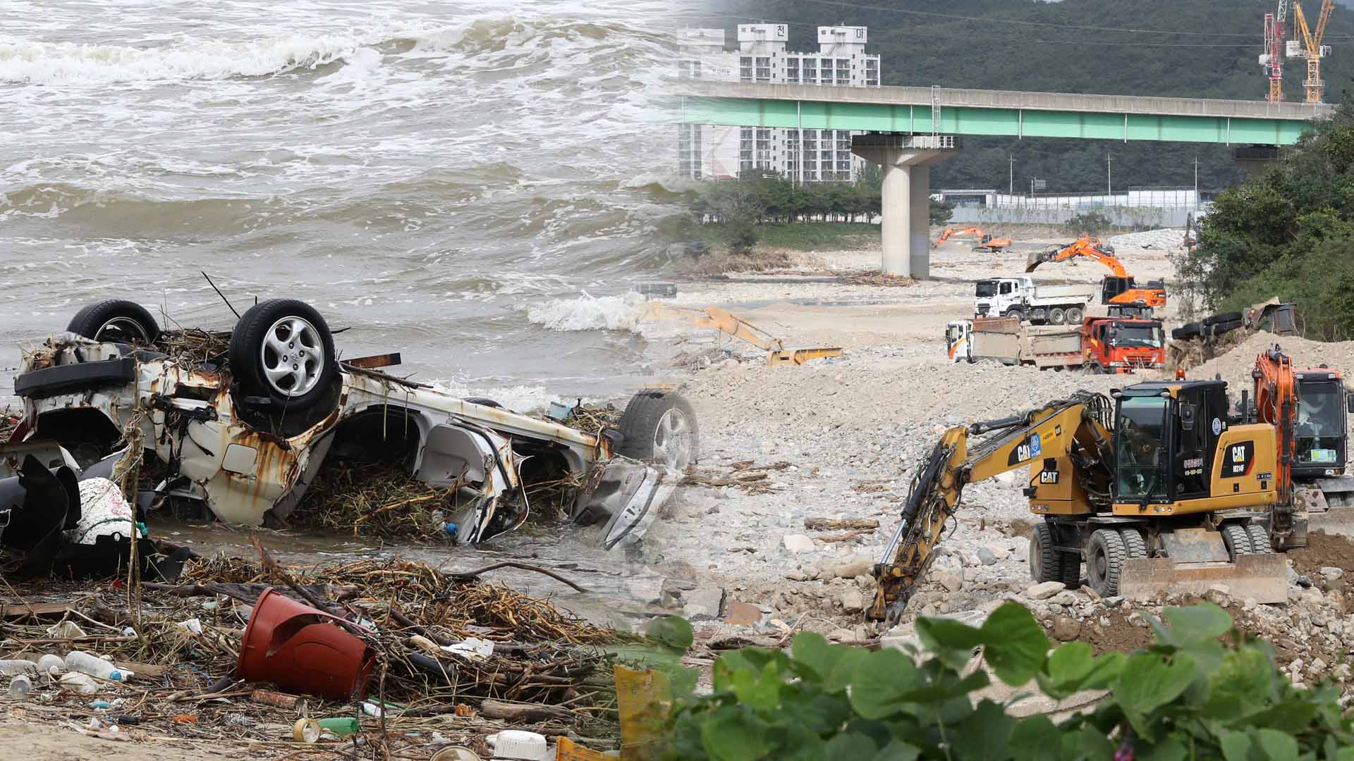 해변 쓰레기·하천 복구…손바쁜 <em class='find'온라인카지노사이트</em 장비 지원 절실