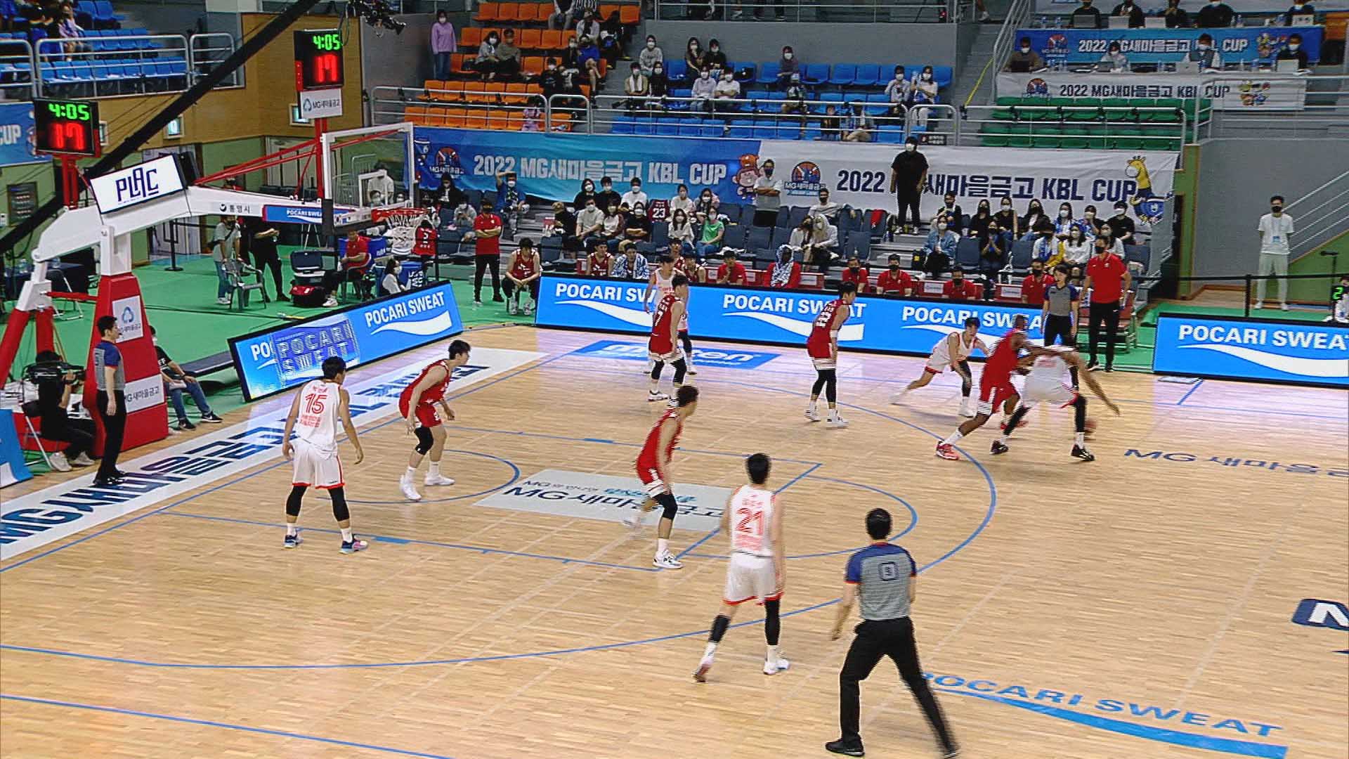 프로농구 신생팀 캐롯, SK 잡고 컵대회 4강 진출