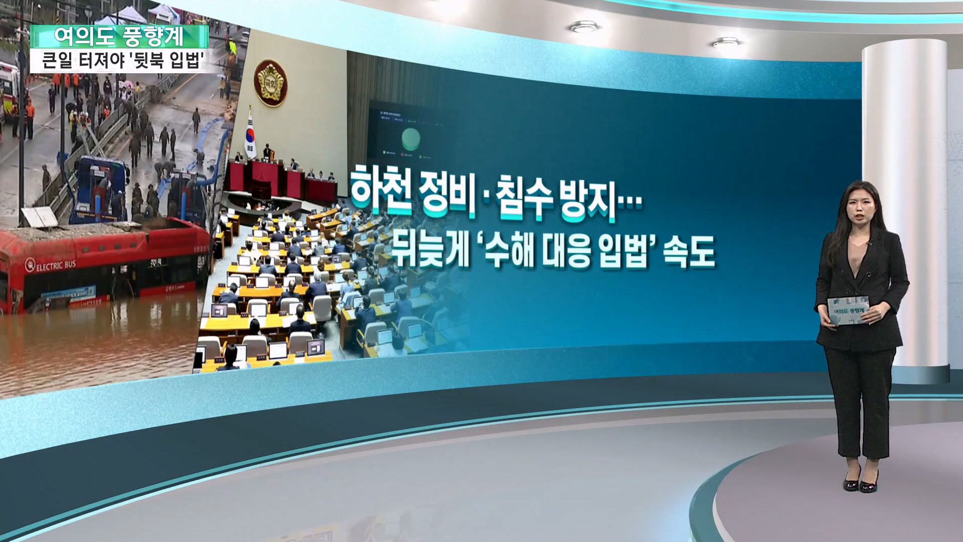 [여의도풍향계] 수해 대응도, 교권 강화도…큰일 터져야 '뒷북 입법'