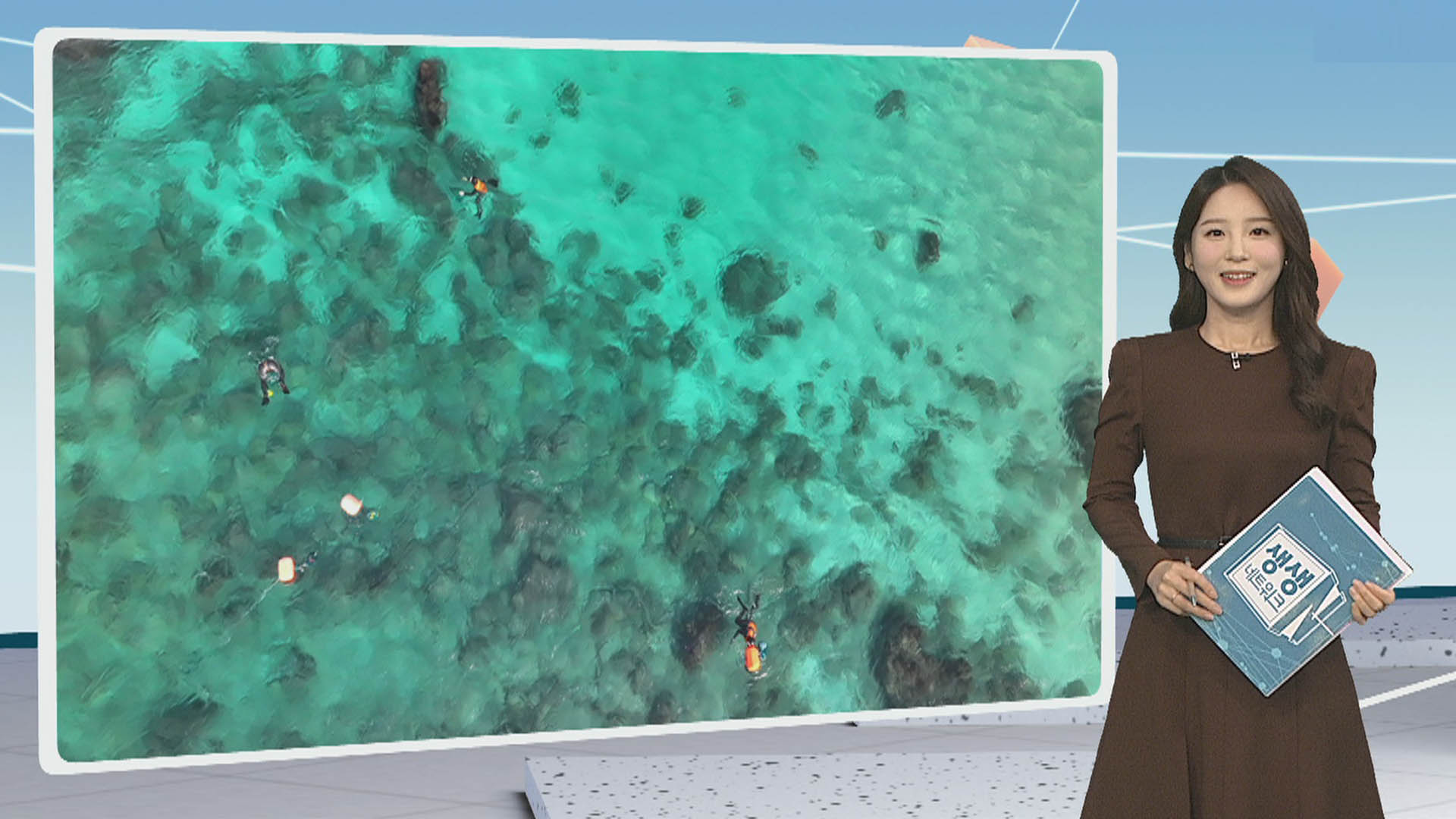 [생생갤러리] '에메랄드빛 바다'…조업하는 제주 해녀들 外