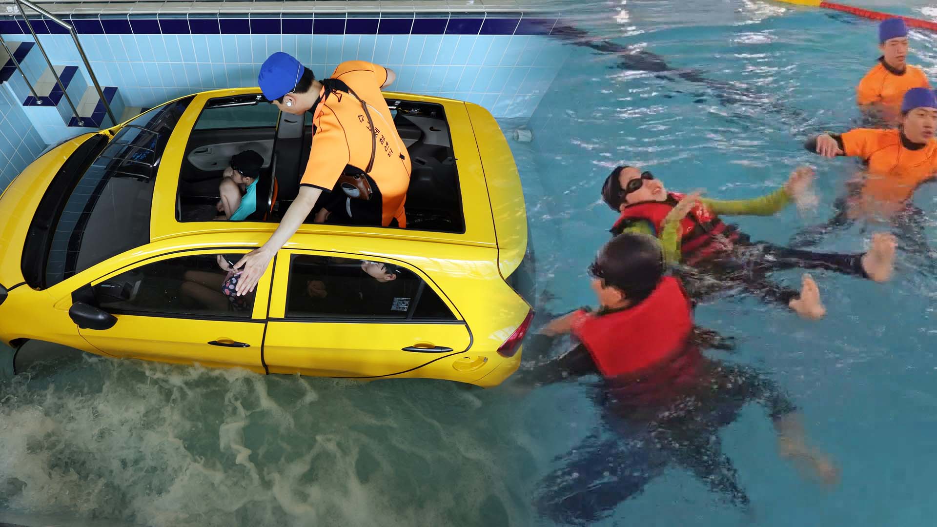 "차가 물에 빠졌을 땐 이렇게"…충북 수난체험센터 개관